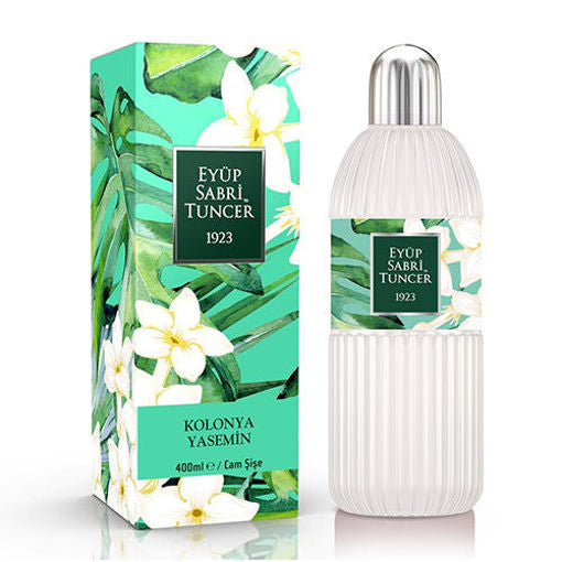 EYUP SABRI TUNCER Glass Bottle Cologne w/Jasmine Flower 400ml