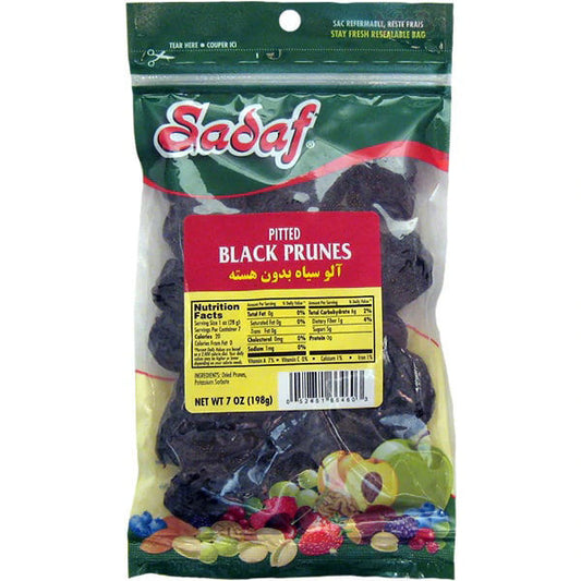 SADAF Pitted Black Prunes 198g