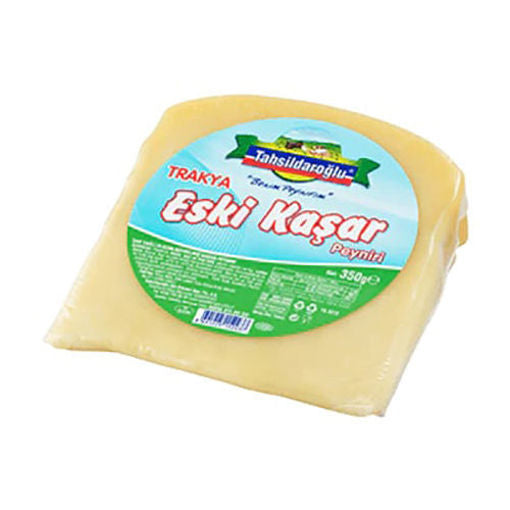 TAHSILDAROGLU Trakya Eski Kasar Peyniri (Balkan Style Old Kashkaval Cheese) 350g