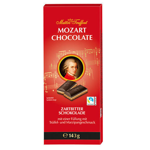 MAITRE TRUFFOUT Mozart Kugeln Dark Chocolate Bar 140g