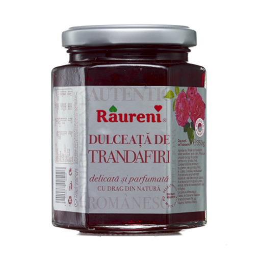 RAURENI Rose Petal Jam (Dulceata de trandafiri) 250 g