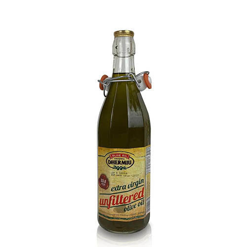 DHERMIU Unfiltered Extra Virgin Olive Oil 1000ml
