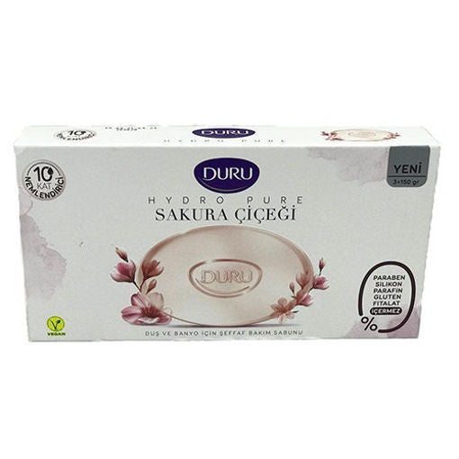 DURU Hydro Pure Sakura Soap (Cherry Flower) 135g x 2pc