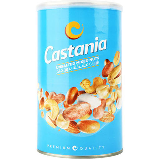 CASTANIA Unsalted Mixed Nuts 454g