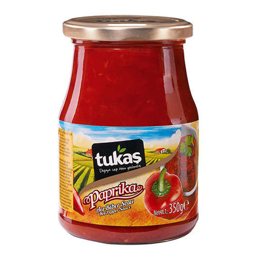 TUKAS Paprika Sos (Hot Pepper Sauce) 350g