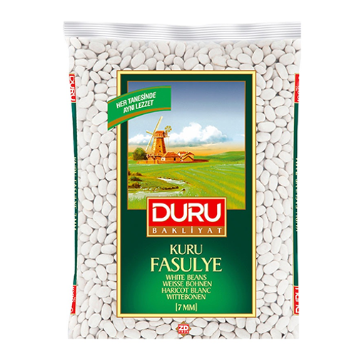 DURU Kuru Fasulye (White Beans - 7mm) 2500g