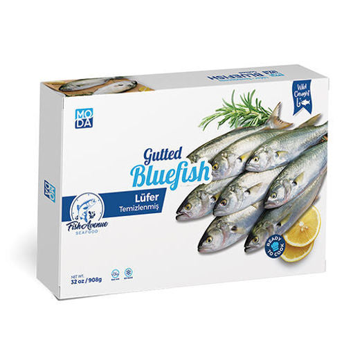 MODA Gutted Bluefish (Temizlenmis Lufer) 908g [Next Day Shipping Only]