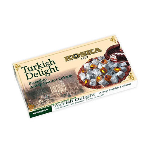 KOSKA Turkish Delight w/Pistachio 500g