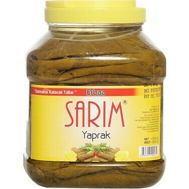 Tokat Salamura Grape Vine Leaves Product of Turkey 500gr by Sarim