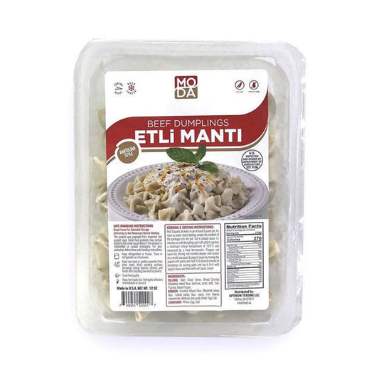 MODA Frozen Turkish Halal Manti (Beef Dumpling) 454g