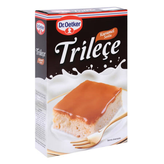 Dr. Oetker Trilece with Caramel Sauce