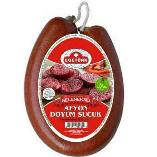 Egeturk Dried Beef Sausage ( Afyon Doyum) 1lb