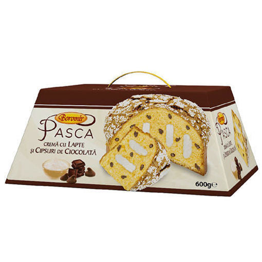 BOROMIR Easter Cake ''Pasca'' Milk Cream & Chocolate Chips 600 g