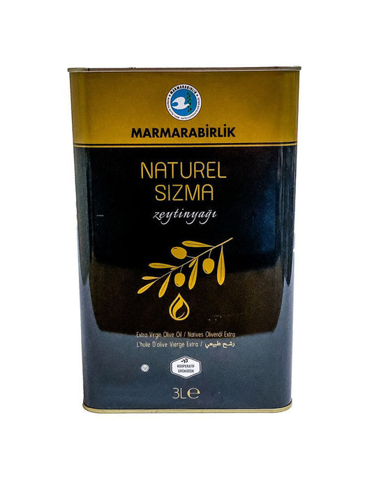 MARMARABIRLIK Extra Virgin Olive Oil (Sizma Zeytinyagi) 3Lt