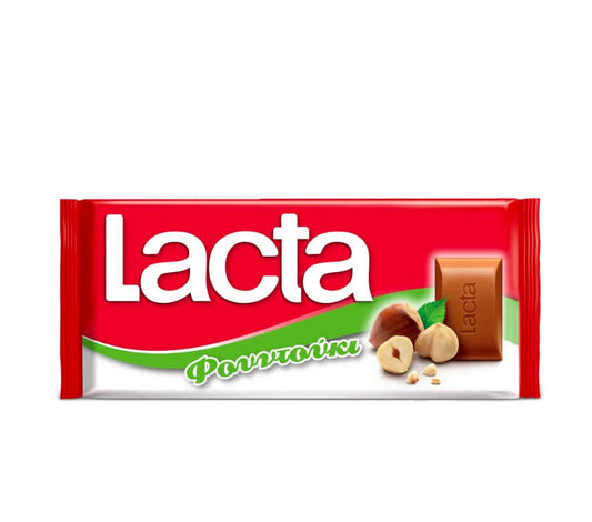 Lacta Hazelnut Chocolate Bar 85g