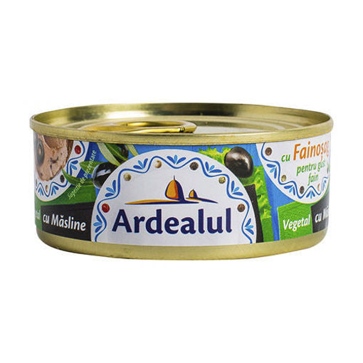 ARDEALUL Vegetable Pate w/Olives (Vegetal cu Masline) 100g