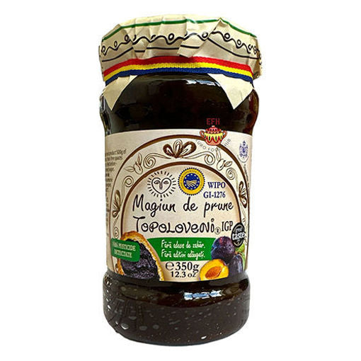 TOPOLEVNI Magiun de Prune (Romanian Plum Jam) 350g