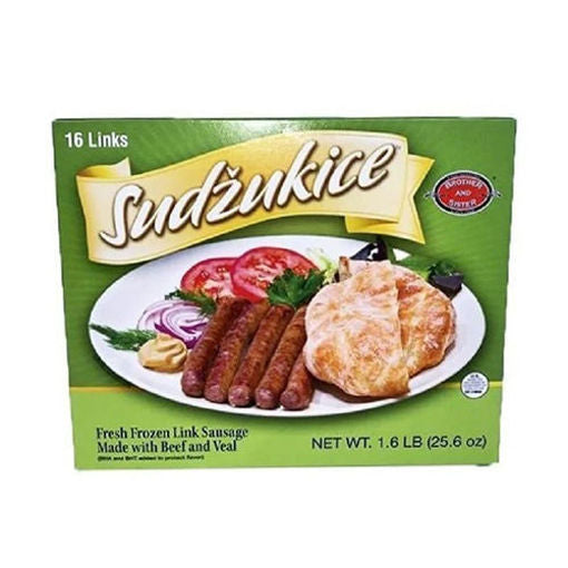 BROTHER&SISTER Sudzukice Fresh Frozen Link Sausage 720g (1.6lbs.)