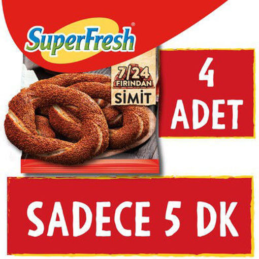 SUPERFRESH Simit (Turkish Bagel) 4x100g