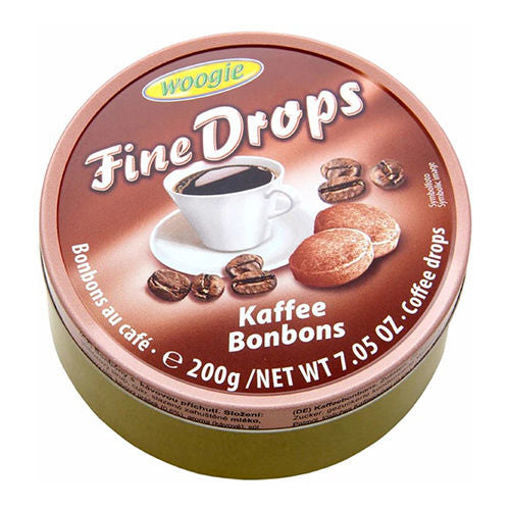 WOOGIE Fine Drops Coffee Candy (Kaffee Bonbons) 200g