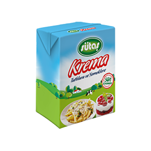 SUTAS Milk Cream 200ml (for Cooking & Whipping)