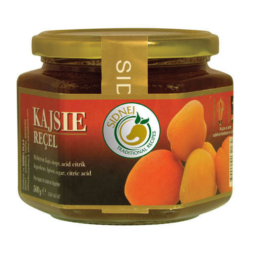 SIDNEJ Apricot Jam (Recel Kajsie) 500g