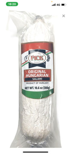 PICK Original Hungarian Salam (New Pack) No moldi 300g