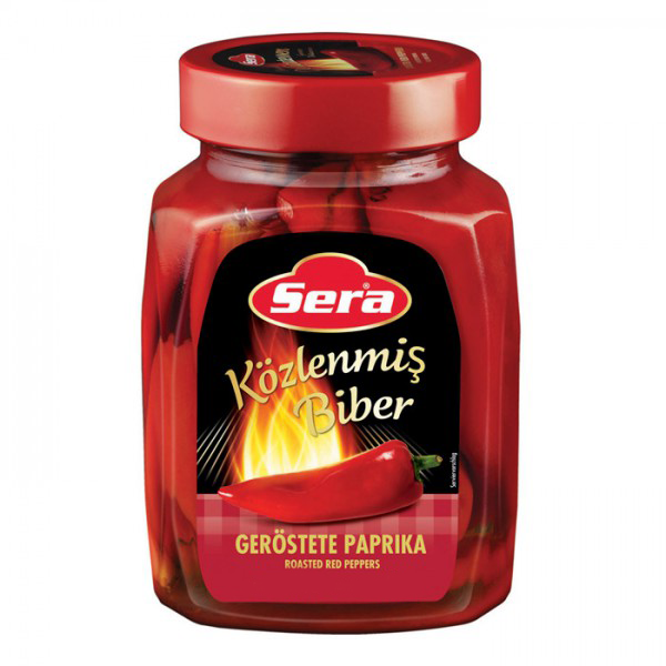 SERA Roasted Peppers (Kirmizi Kozlenmis Biber) 720g
