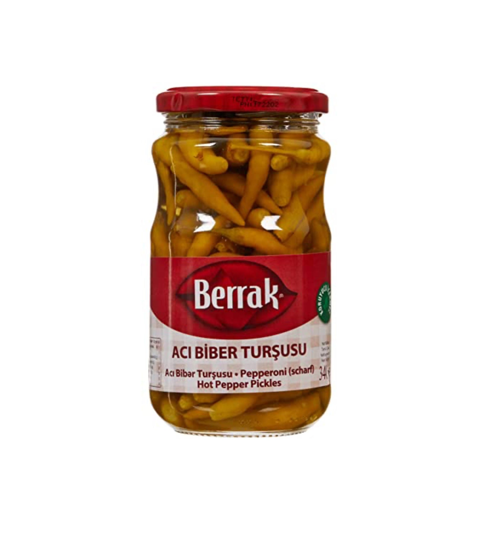 BERRAK Hot Pepper Pickles 370 g