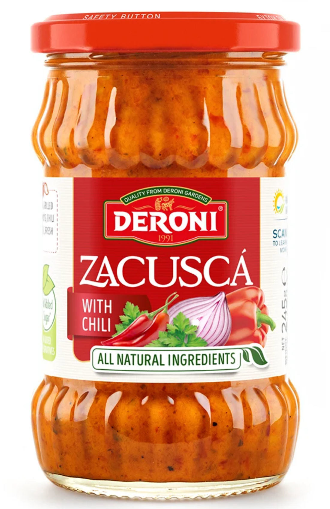 DERONI Zacusca w/Chili 500 g