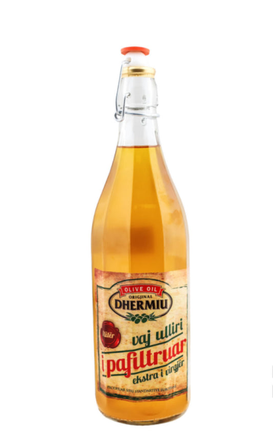 DHERMIU Unfiltered Extra Virgin Olive Oil 1000ml