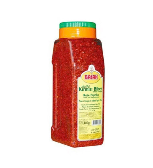 BASAK Hot Scaled Pepper (Pulbiber) 400g