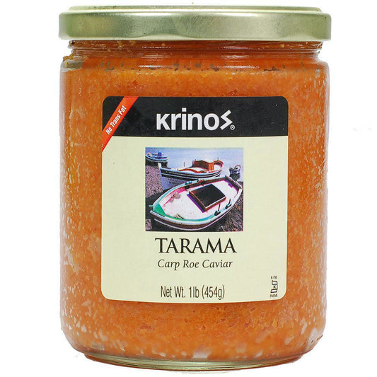 KRINOS Tarama (Carp Roe Caviar) 16oz 454G