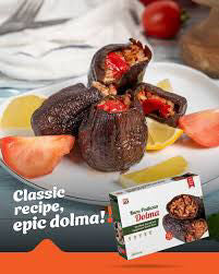 MODA Frozen Stuffed Dry Eggplant w/Patlican Dolmasi & Dolmades) 1KG