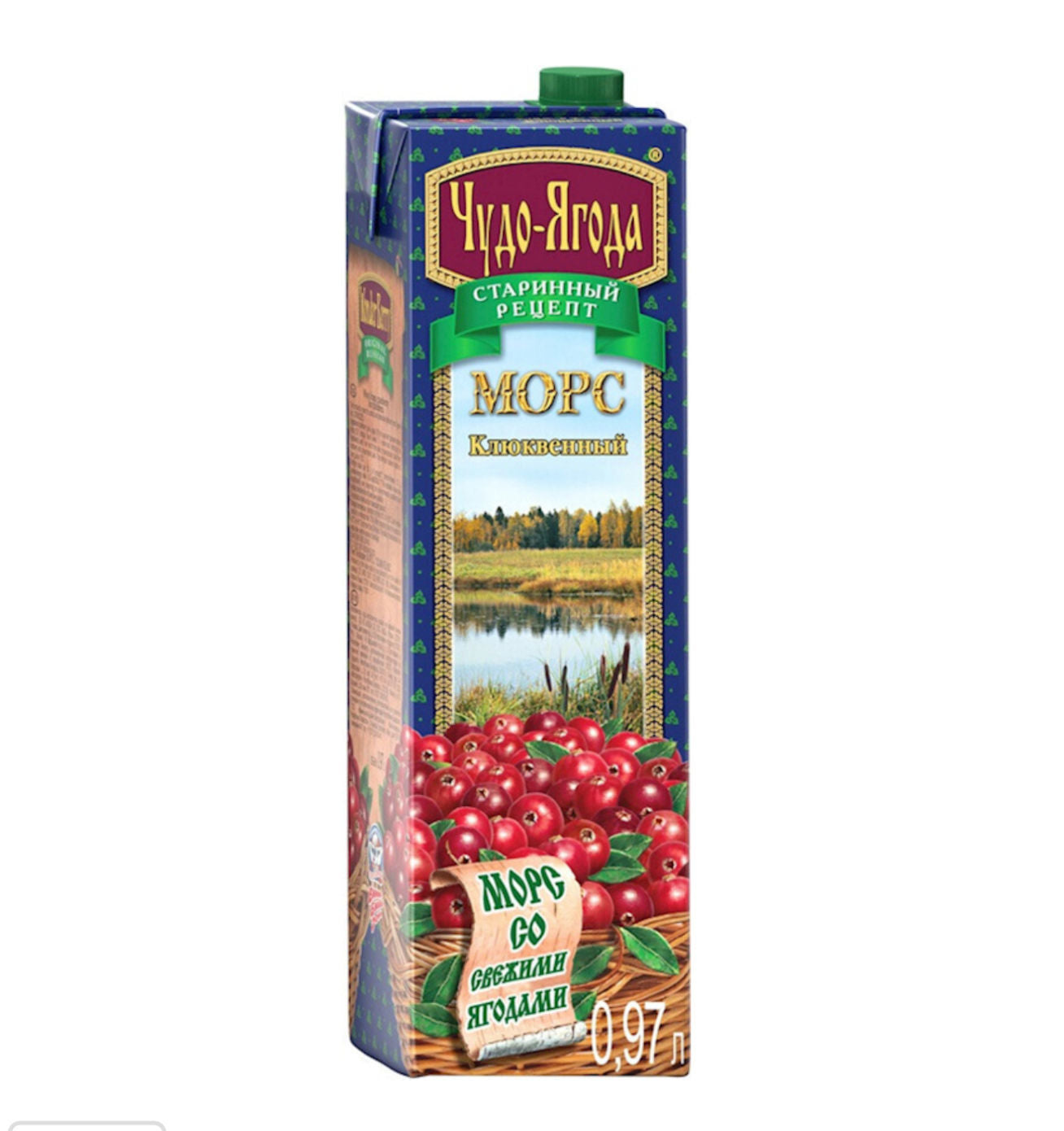 CHUDO-YAGODA  Cranberry Mors 1 L
