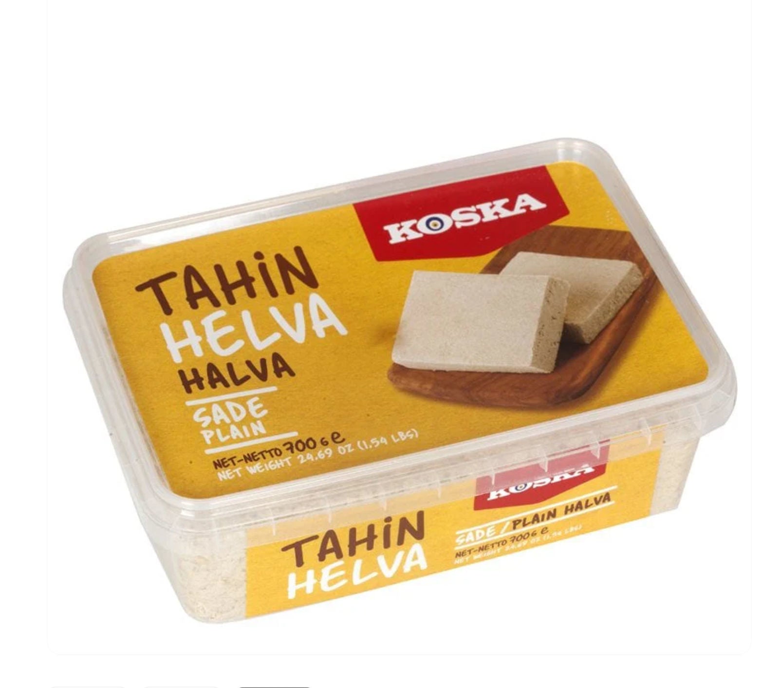 KOSKA Plain Tahin Halva 350g