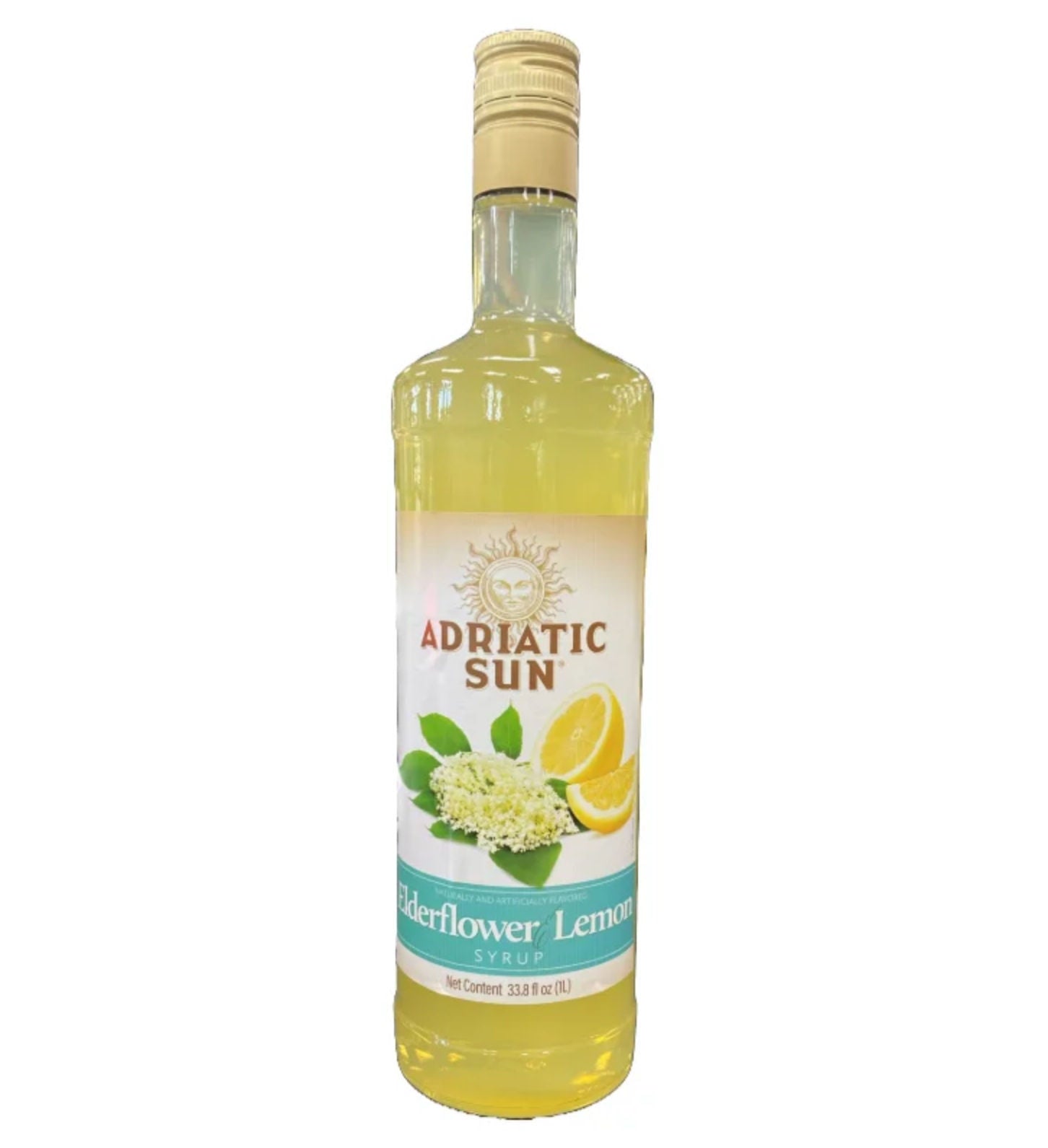 ADRIATIC SUN Elderflower & Lemon  Syrup 1L