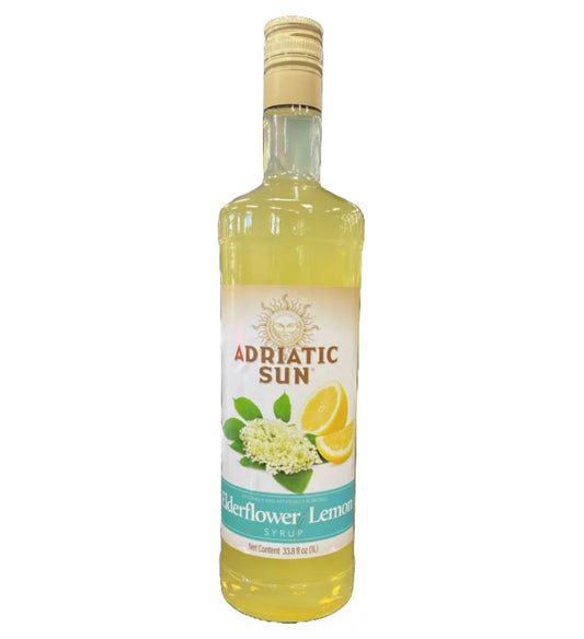 ADRIATIC SUN Elderflower & Lemon  Syrup 1L