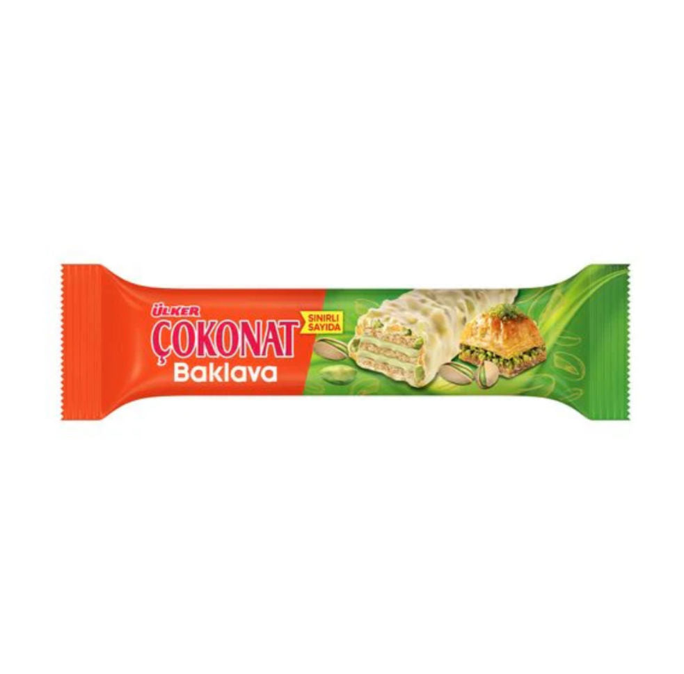 ULKER Coconat Baklava Wafer 120g (4 in 1) Gofret