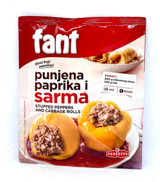 PODRAVKA Fant Stuffed Peppers & Cabbage Rolls 60g
