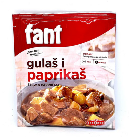 PODRAVKA Fant Gulas i Paprikas 65g