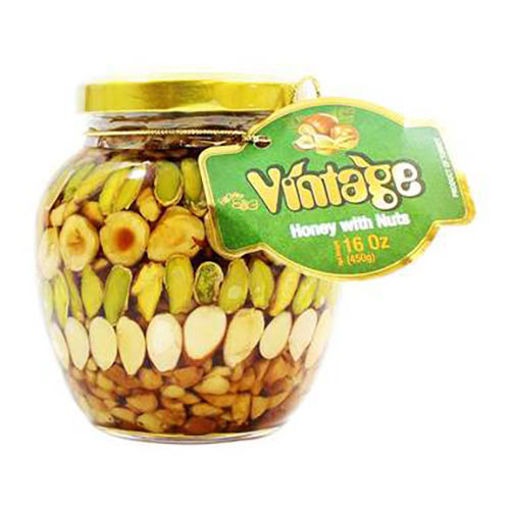 7 BAHAR Honey w/Nuts 450g