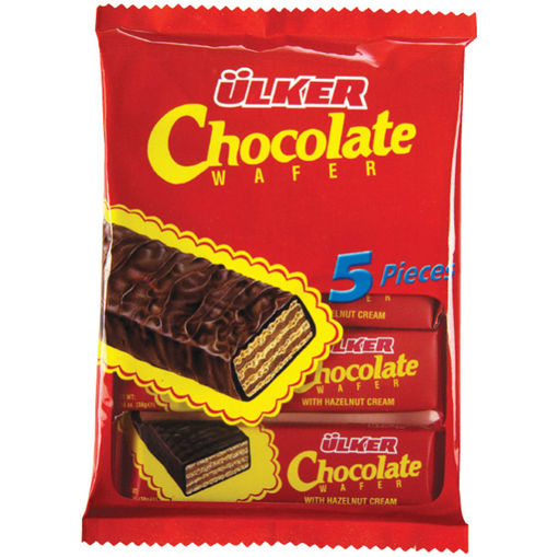 Picture of ULKER Chocolate Wafer 190g (4 in 1)Gofret