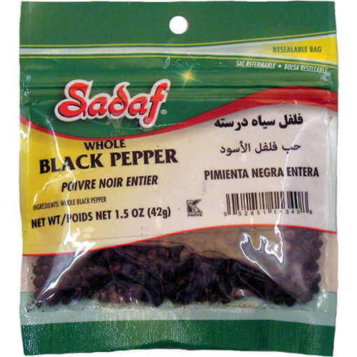 Picture of SADAF Whole Black Pepper 42g