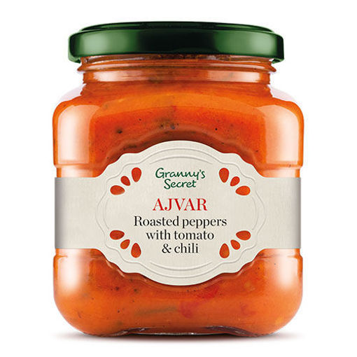 Picture of GRANNY'S SECRET Ajvar Roasted Peppers w/Chili 550g