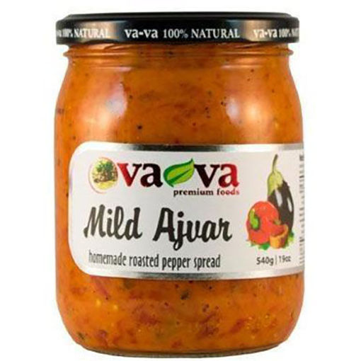 Picture of VAVA Homemade Roasted Pepper Spread (Ajvar  Mild )   520g