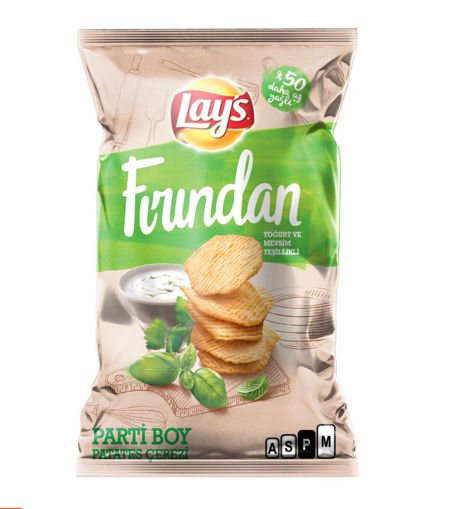 Picture of LAY'S Firindan  Oven Baked Yogurt & Herbs Potato Chips 92 g