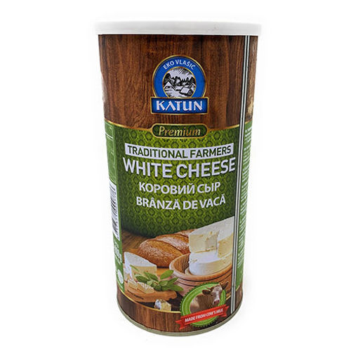 Picture of KATUN Traditional Farmers White Cheese (Branza de Vaca & Travnicki Sir) 800g