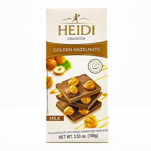 Picture of HEIDI Golden Hazelnuts Milk Chocolate 100g