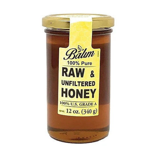 Picture of BALIM %100 Pure Raw & Unfiltered Honey 340g (12 oz.)